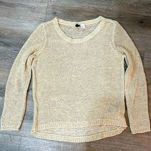 Waffle sweater